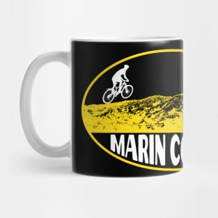 Mountain Biking on Mount Tamalpais Marin County Mug